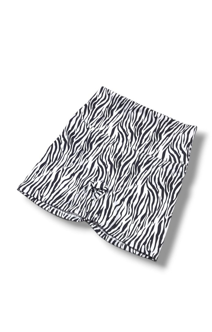 Short sin costura delantera tiro alto Lycra