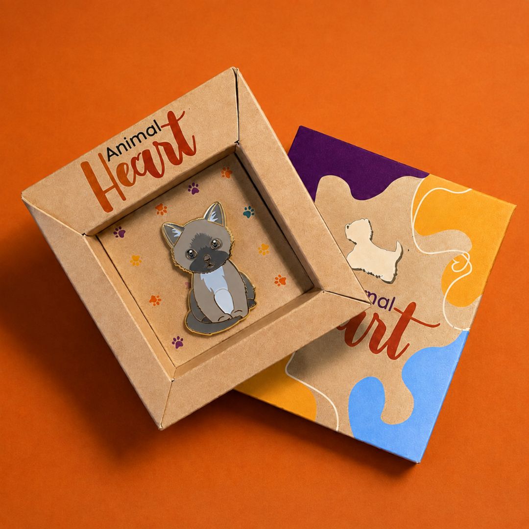 PIN GATO SIAMÉS