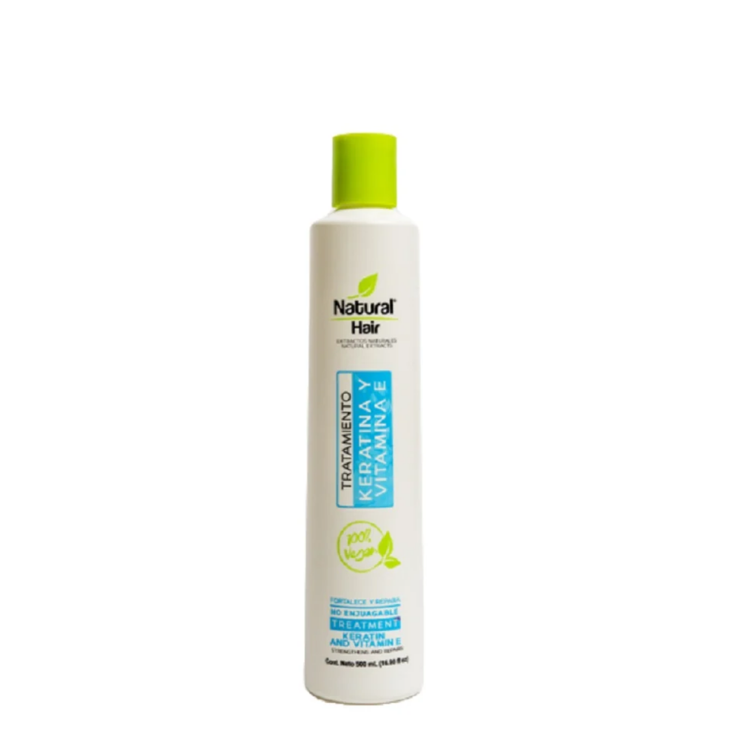 TRATAMIENTO  KERATINA Y VITAMINA E 200 ML