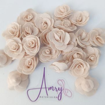 Imagen del producto Unid. Rosas 2.5cm Beige 