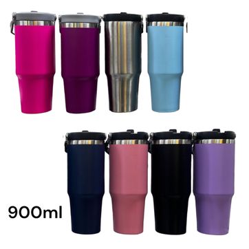 Imagen del producto TERMO FLIP STRAW WATER 900ML