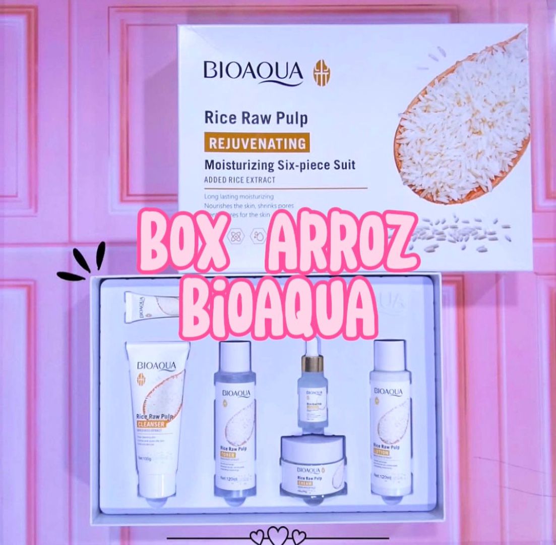 Kit facial arroz Bioaqua