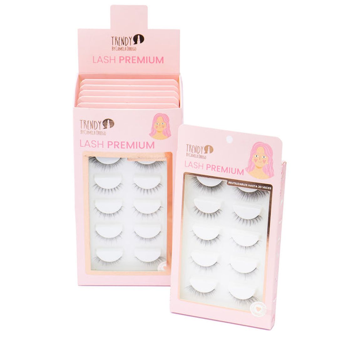 PESTAÑAS TRENDY SET X5 LASH PREMIUM