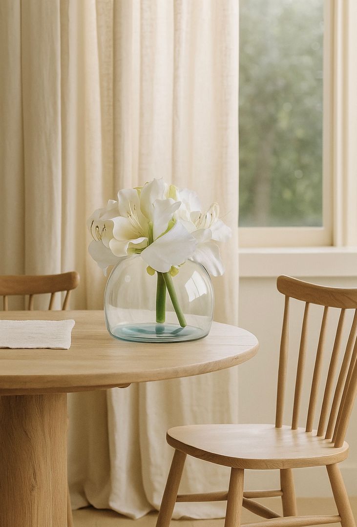 Florero /Contenedor de Vidrio Reciclado VENDIDO 