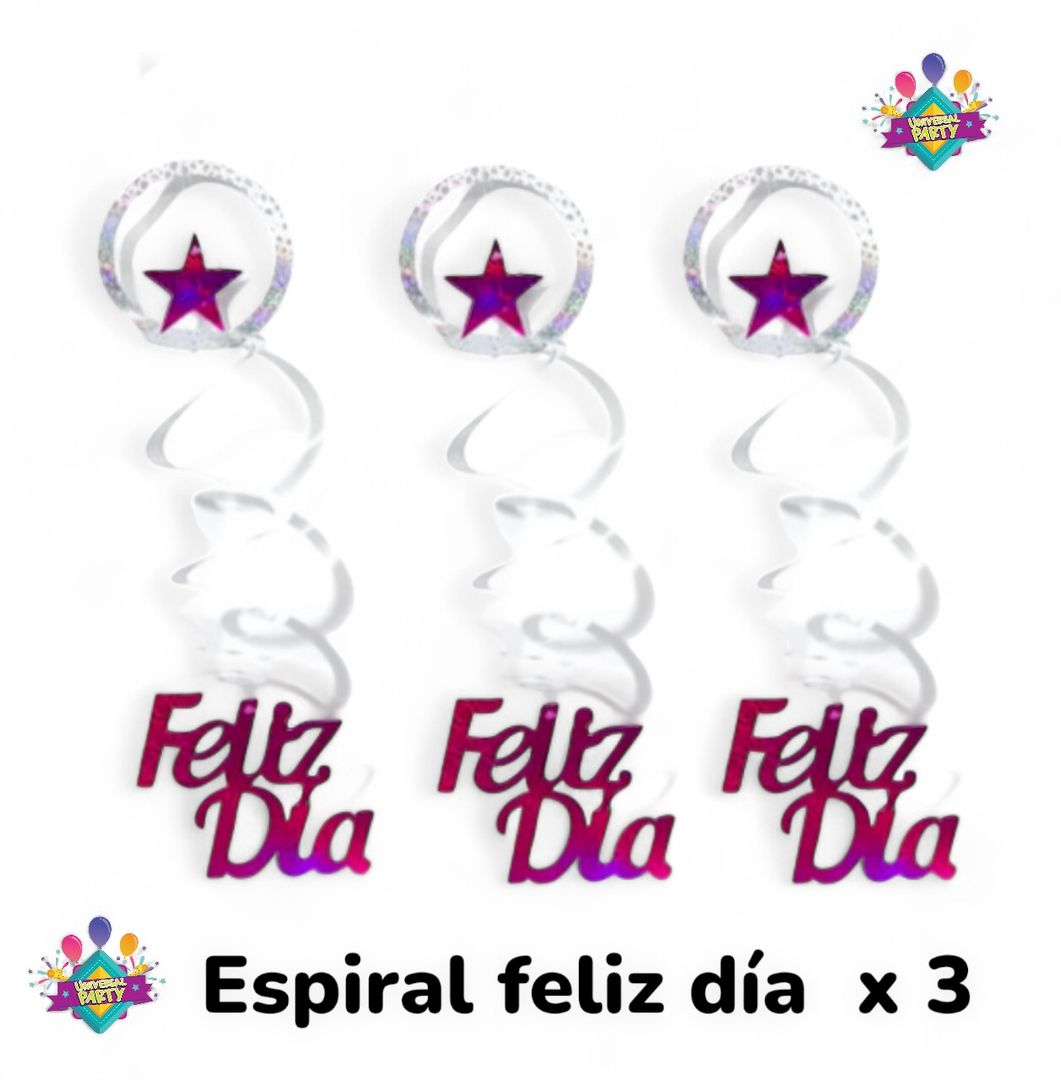 ESPIRAL X 3 FELIZ DÍA 