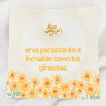 Imagen del producto ANILLO GIRATORIO FLOR 