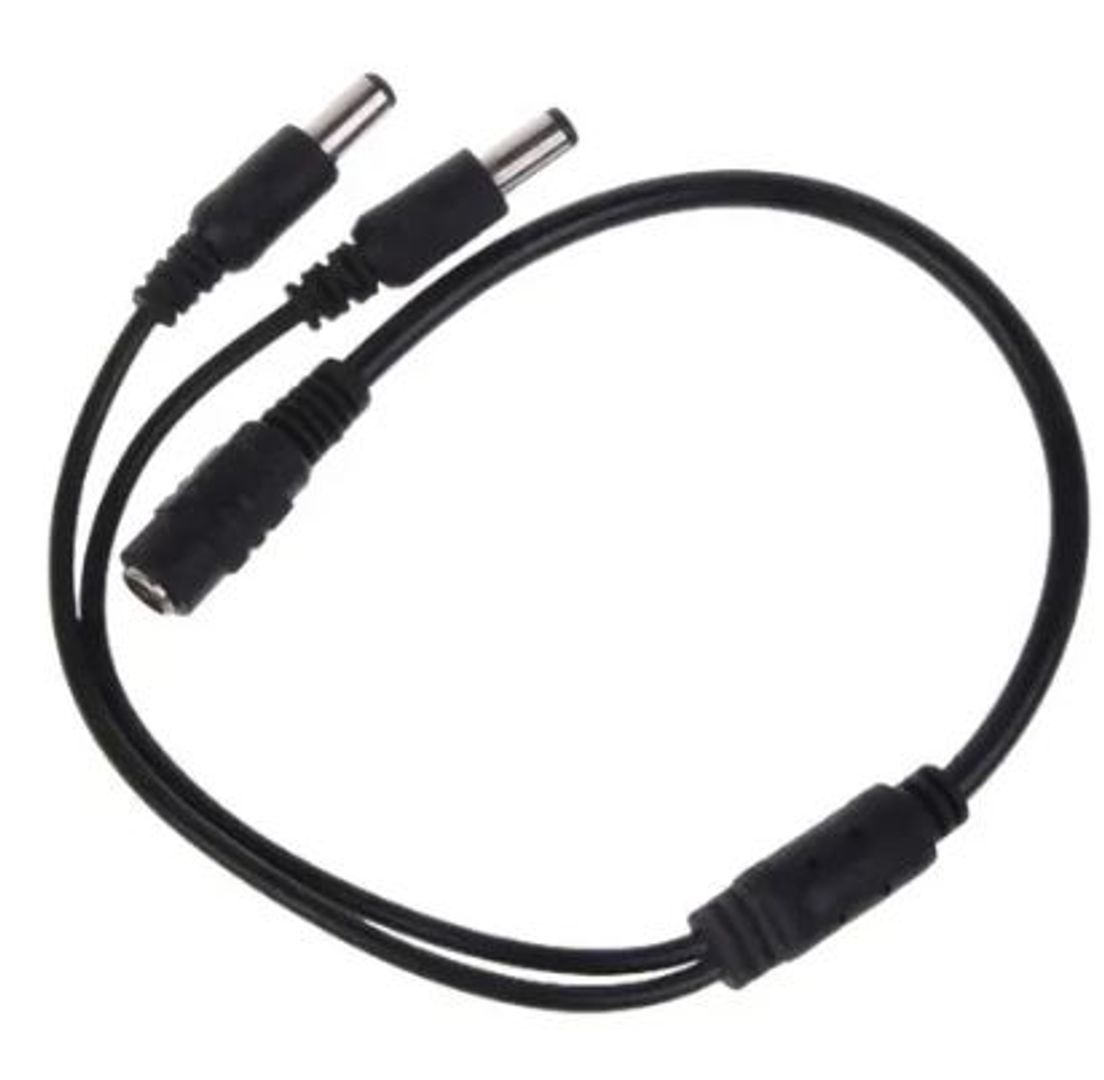 Cable divisor DC hembra x 2 machos
