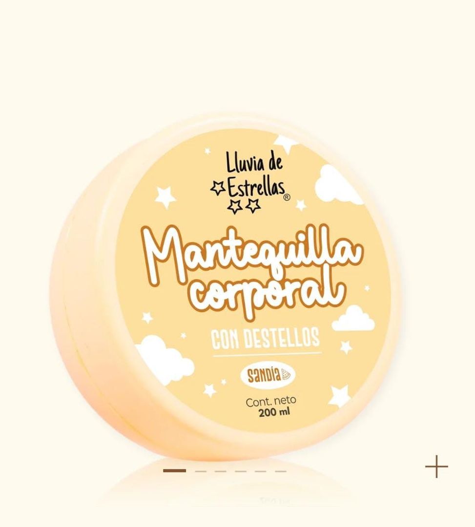 Mantequilla corporal con destellos sandía 