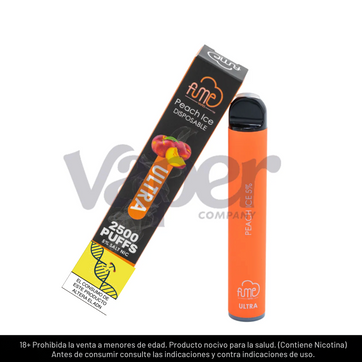Imagen del producto Fume Ultra Peach Ice 2500 Puffs 