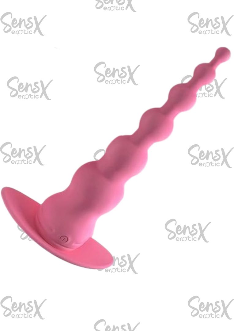 Vibrador anal en forma de bolas chinas 