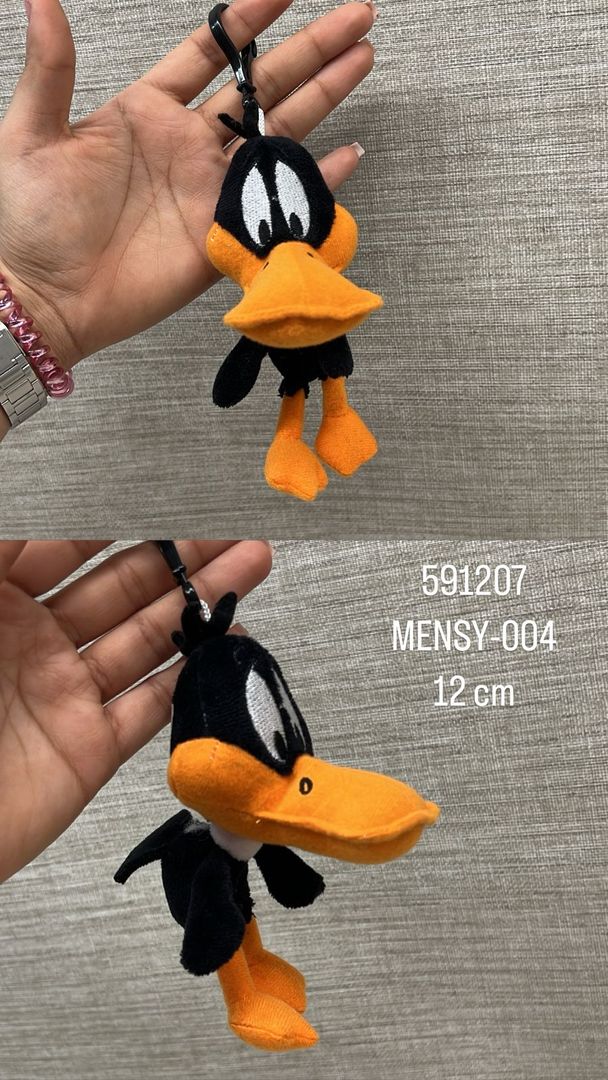 LLAVERO DE PATO LUCAS 12 CM 
