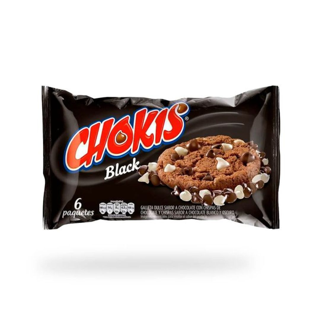 GALLETA CHOKIS BLACK*6*222G