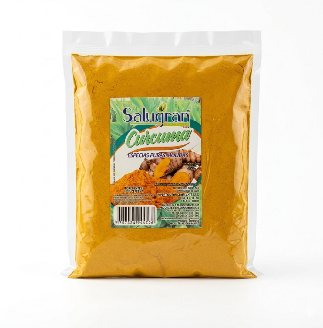 CURCUMA EN POLVO X 250GR SALUGRAN
