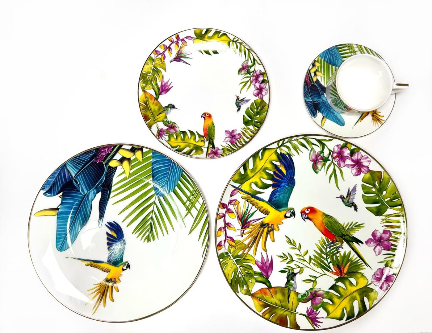 VAJILLA - GUACAMAYAS