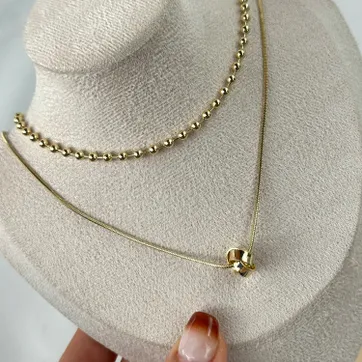 Imagen del producto Cadena doble nudo 