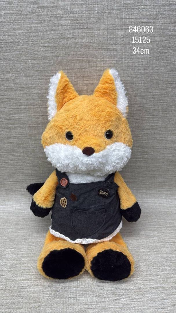 ZORRITO CON VESTIDO 34 CM 