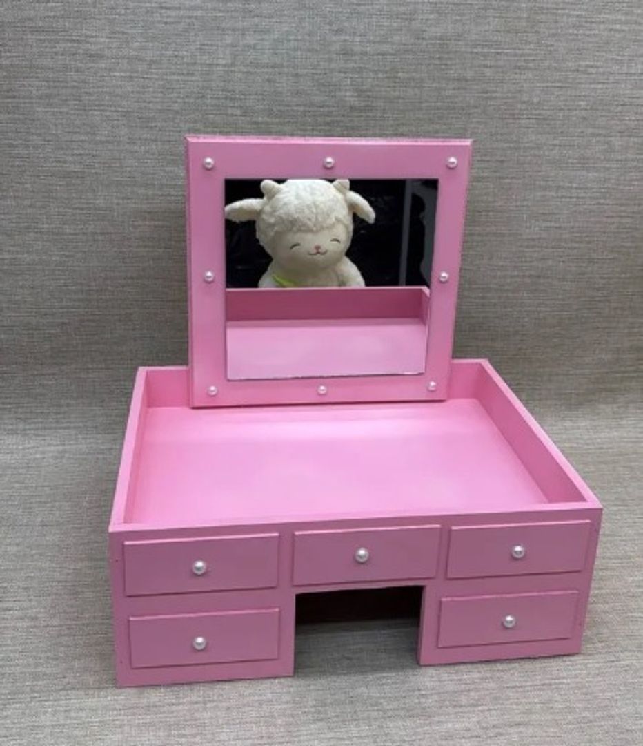 PEINADORA ROSA 30X34 CM
