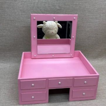 Imagen del producto PEINADORA ROSA 30X34 CM