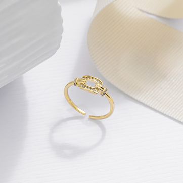 Anillo Crystal Box Ajustable - imagen 2