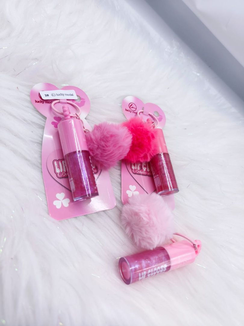BRILLO LABIAL CON LLAVERO 