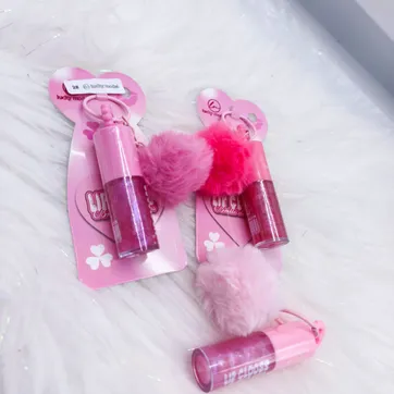 Imagen del producto BRILLO LABIAL CON LLAVERO 