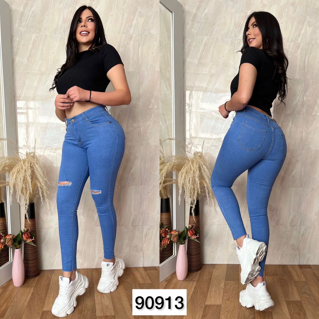 Jeans Skinny 50.000 _ Con rotos