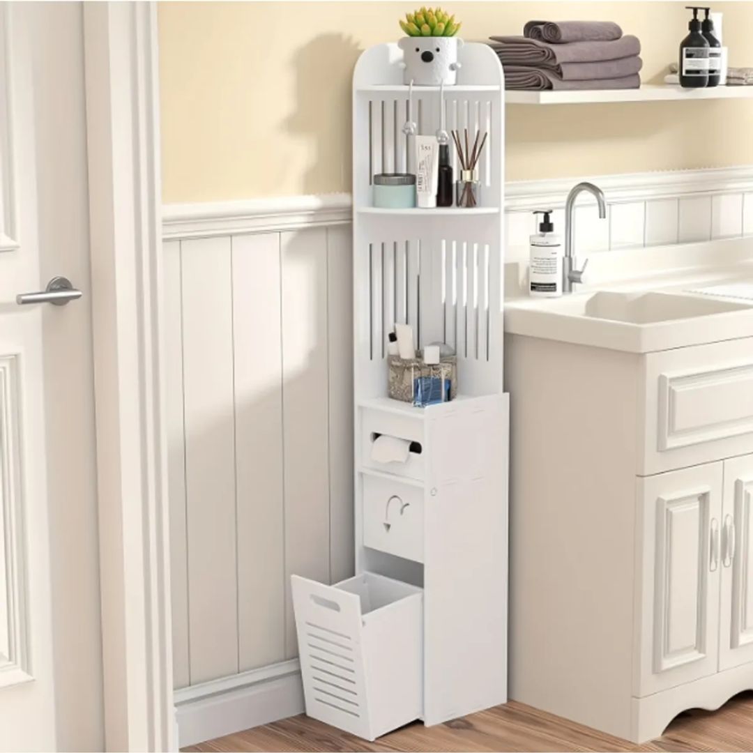 ORGANIZADOR ELEGANTE ESTANTE VERTICAL MULTIPLES COMPARTIMIENTOS PRLA-980