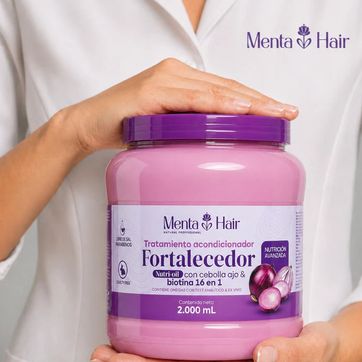 Imagen del producto Tratamiento Acondicionador Fortalecedor nutrioil con cebolla ajo y biotina 16 en 1 - X2.000ml