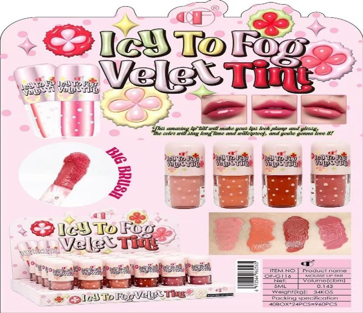 GLOSS ICE TO FOG VELVET 