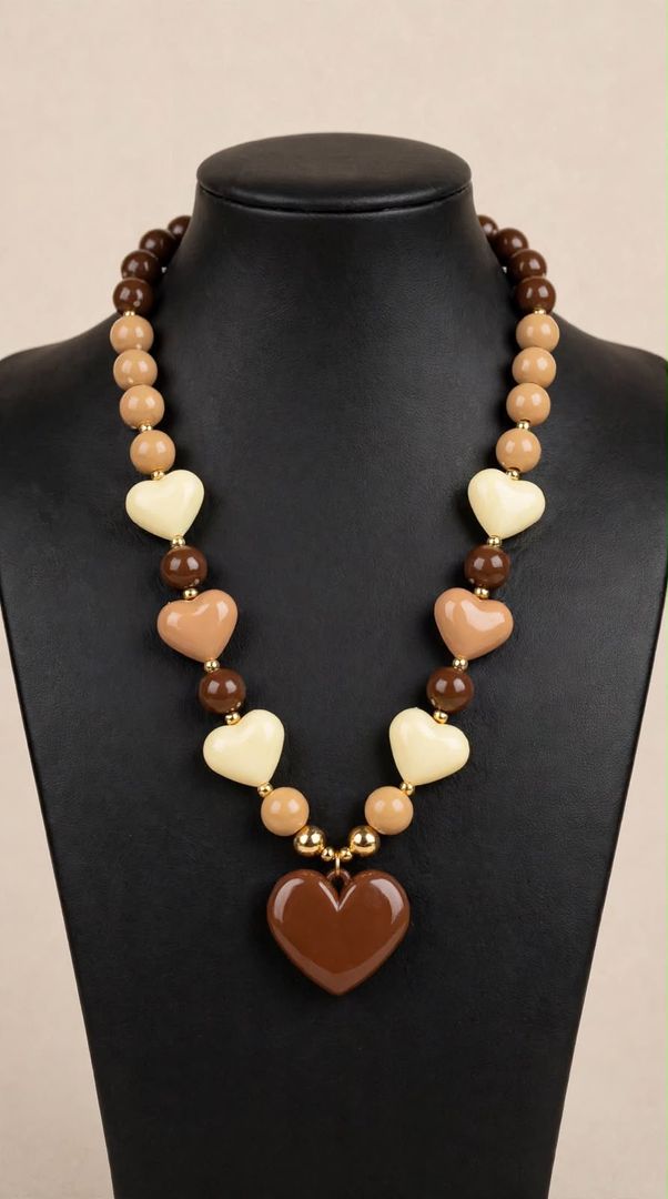 Collar Corazones Mix - Colección Dolce