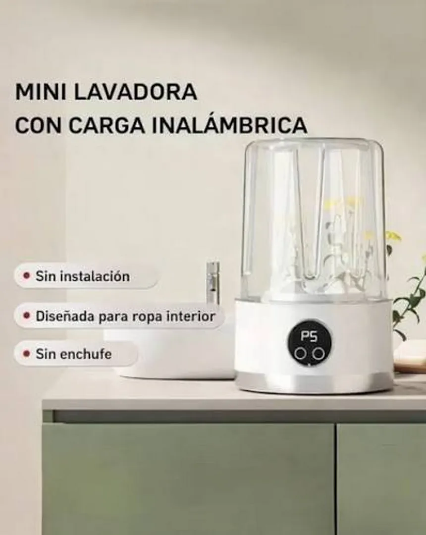 MINI LAVADORA PARA ROPA INTERIOR HS-588 – 1L
