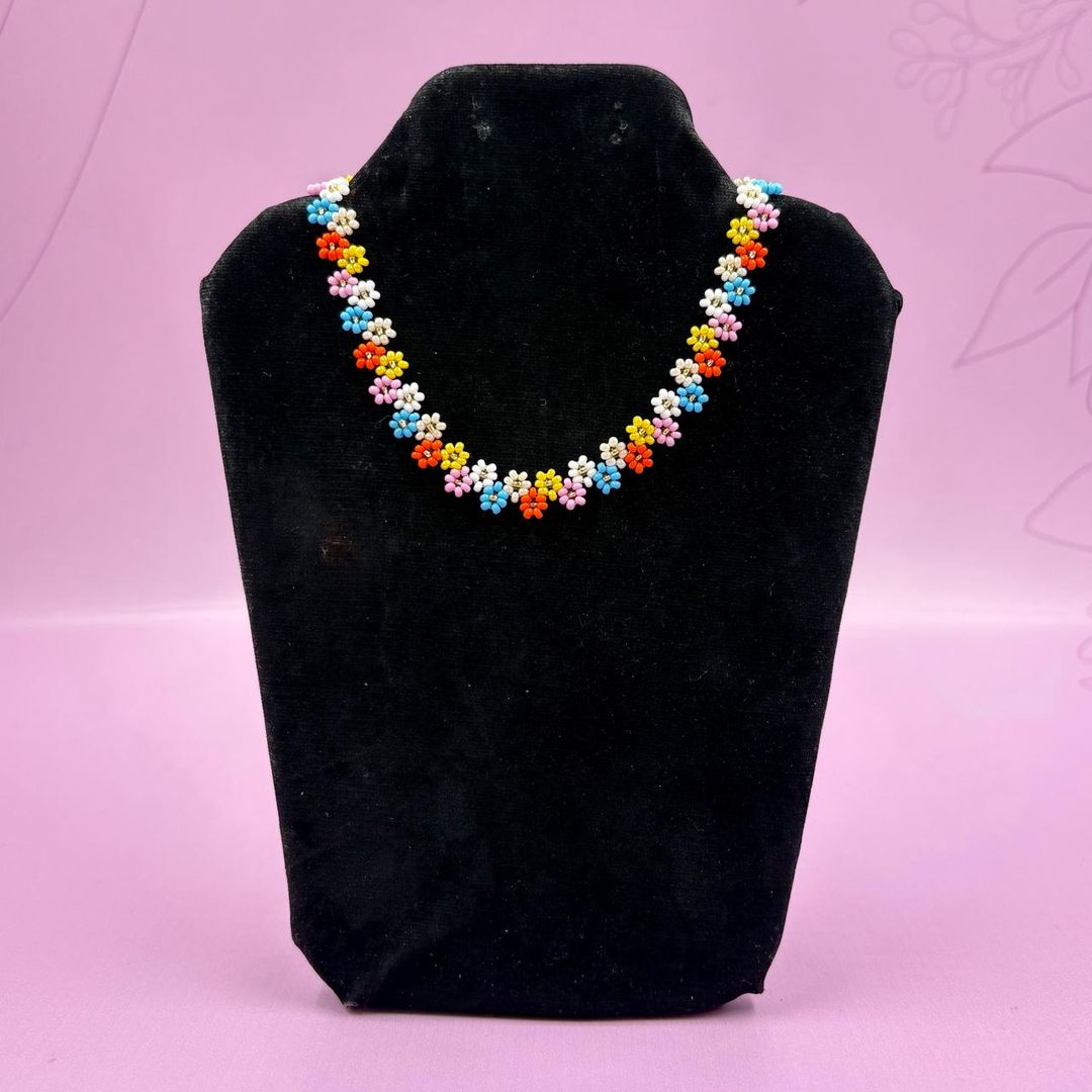 GARGANTILLA DOBLE FLOR