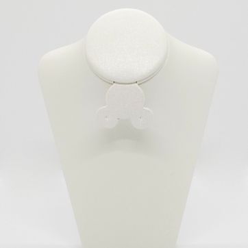 Imagen del producto EXHIBIDOR CUELLO BLANCO PERLADO