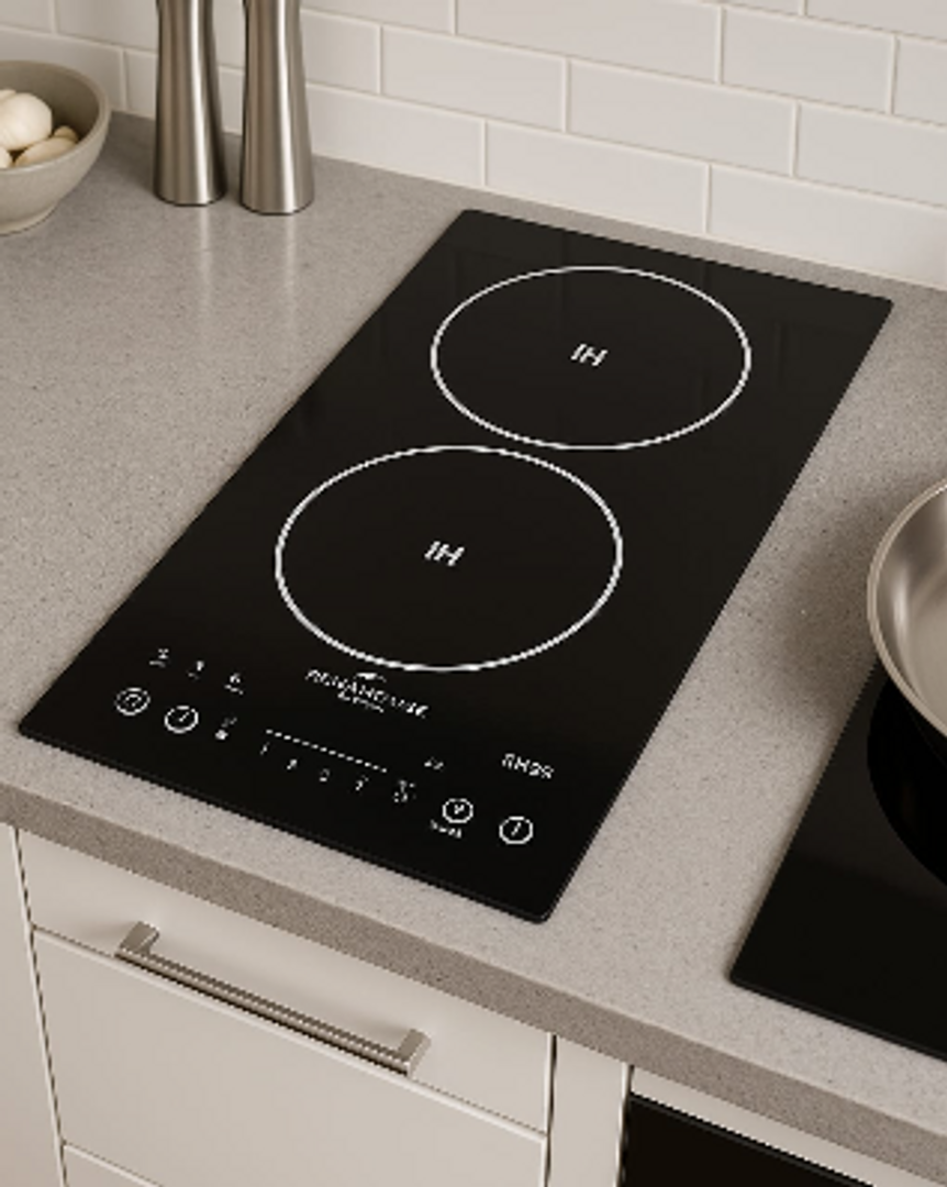 ESTUFA DE INDUCCIÓN 2 PUESTOS EMPOTRAR