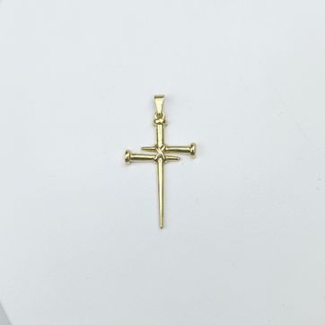 DIJE CRUZ EN CLAVOS LISA 5556  - imagen 1