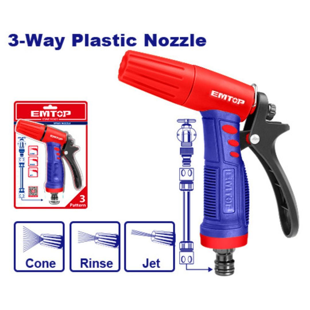 EMTOP PISTOLA DE AGUA GRADUABLE 3 SERV SUPER EMTOP