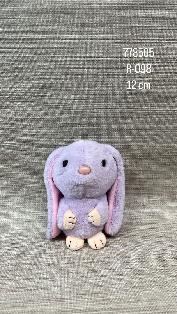 LLAVERO CONEJO 12 CM 