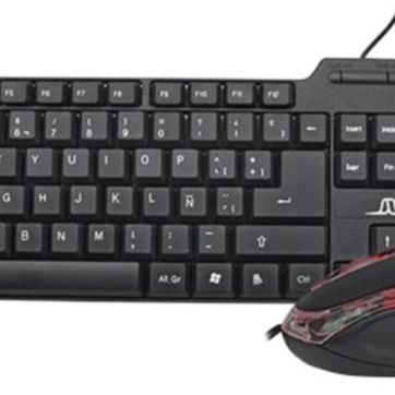 Combo Mouse y teclado USB A87 - imagen 1