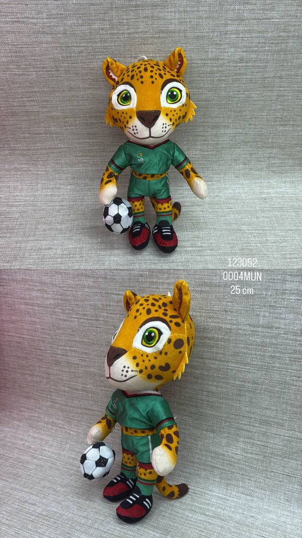 MASCOTA DEL MUNDIAL 25 CM