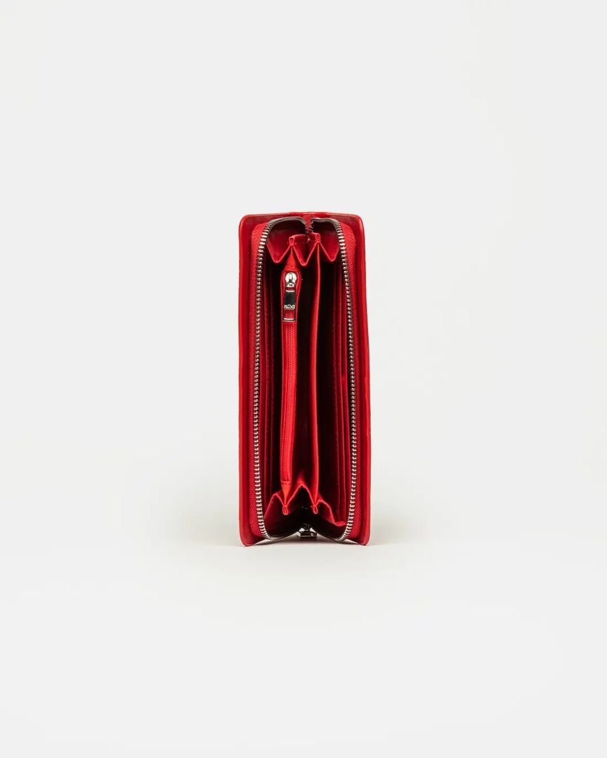 BILLETERA MINT GRANDE ROJO