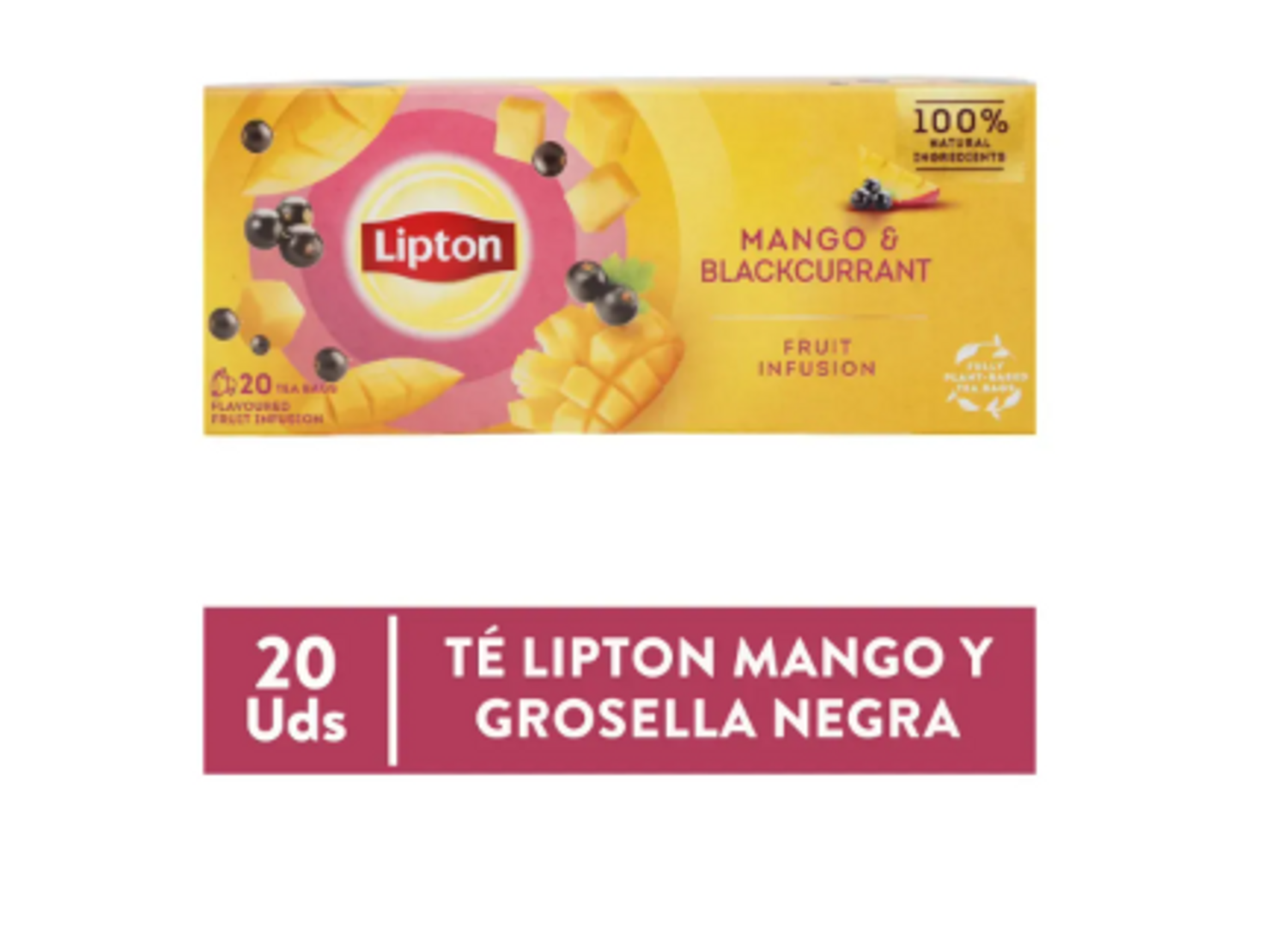 INFUSION LIPTON MANGO BLACKCURRANT*20