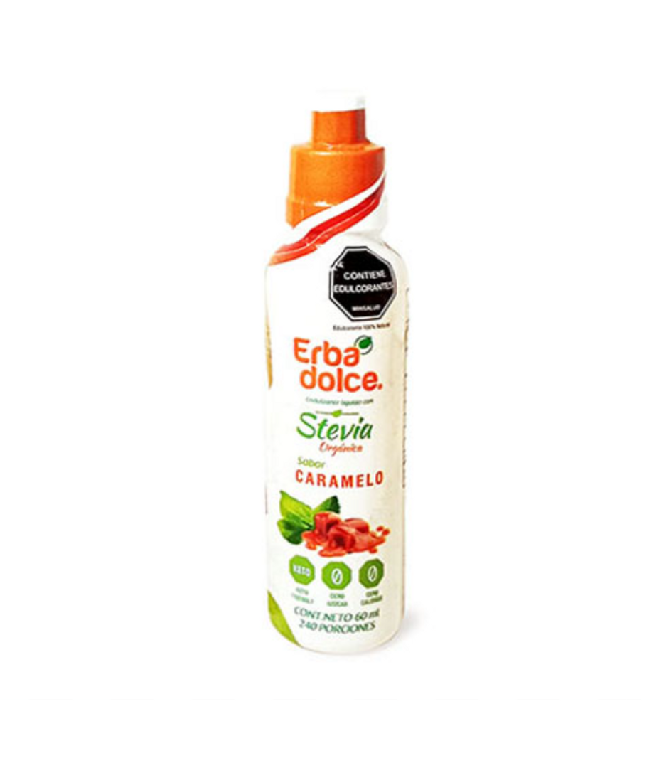 STEVIA SABOR CARAMELO X 60 ML ERBA DOLCE