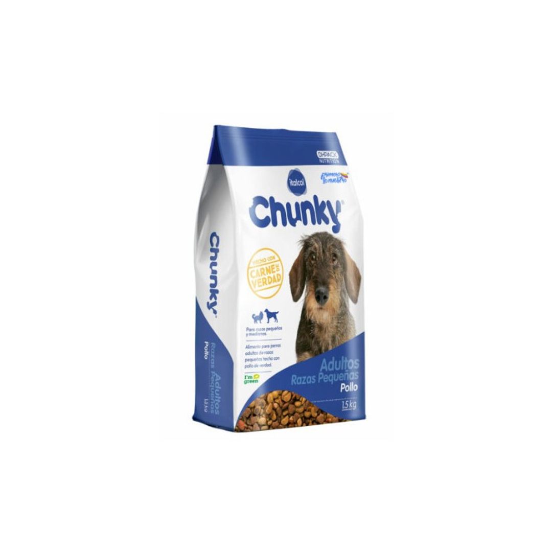 .BULTO CHUNKY ADULTO RAZAS PEQUEÑAS*8KG