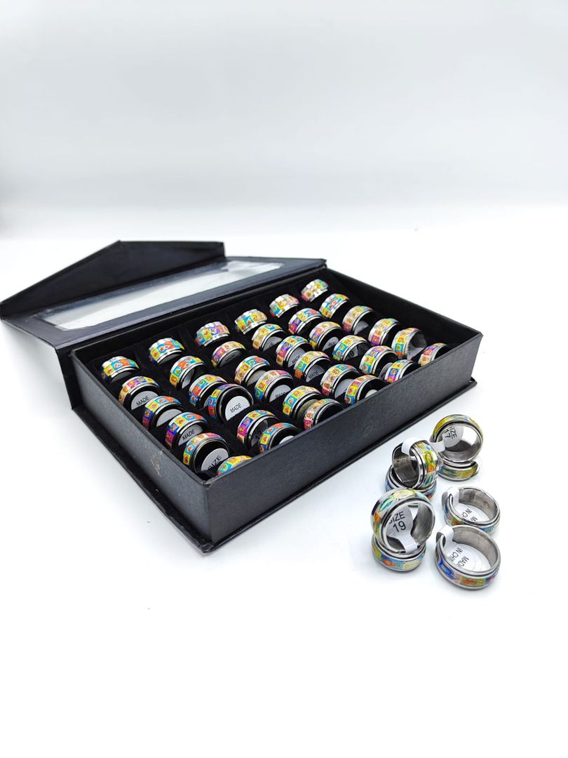 Docena de anillo giratorio 