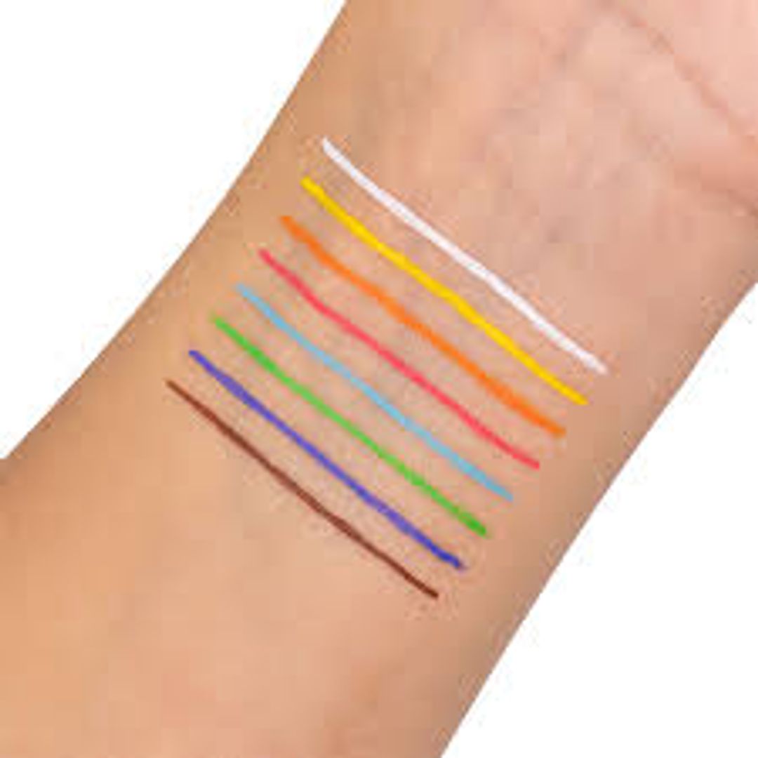 Kit X8 Delineadores Matte Coloridos Rainbow Trendy Ref RE15