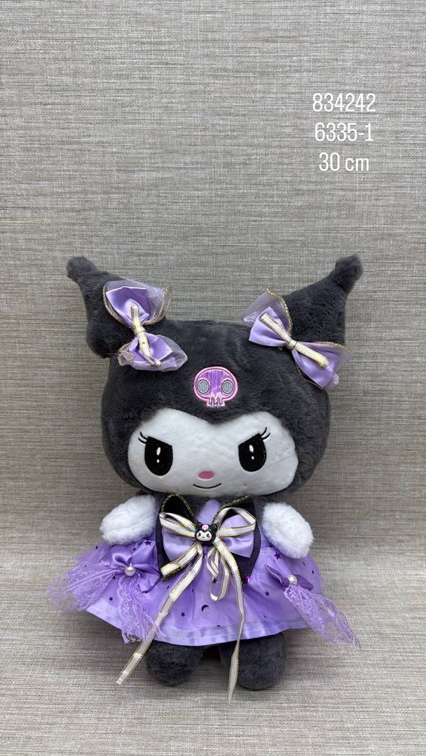 KUROMI CON VESTIDO 30 CM
