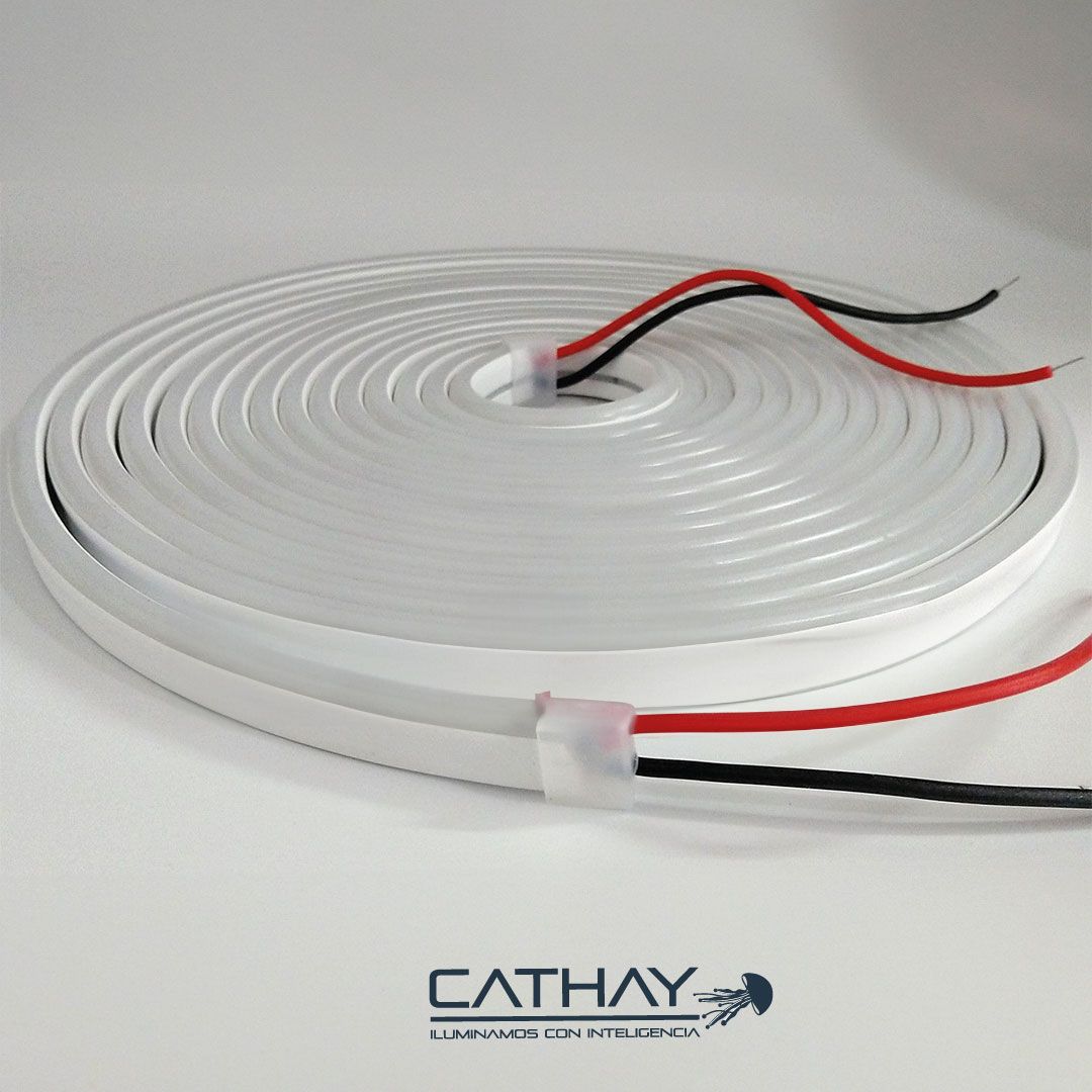 NEON ROLLO 5 MTS/ 1 CARA/ CON ADAPTADOR 