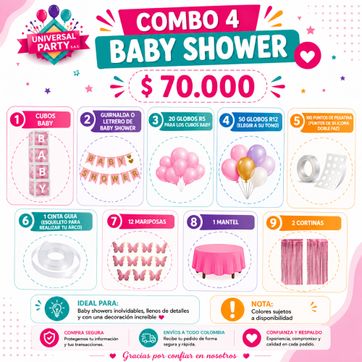 Imagen del producto COMBO BABY SHOWER # 4