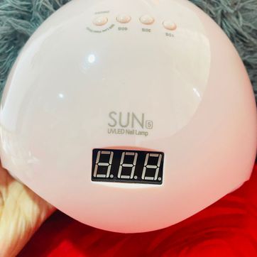 LAMPARA SECADO DE UÑAS UV LED 48W  - imagen 1