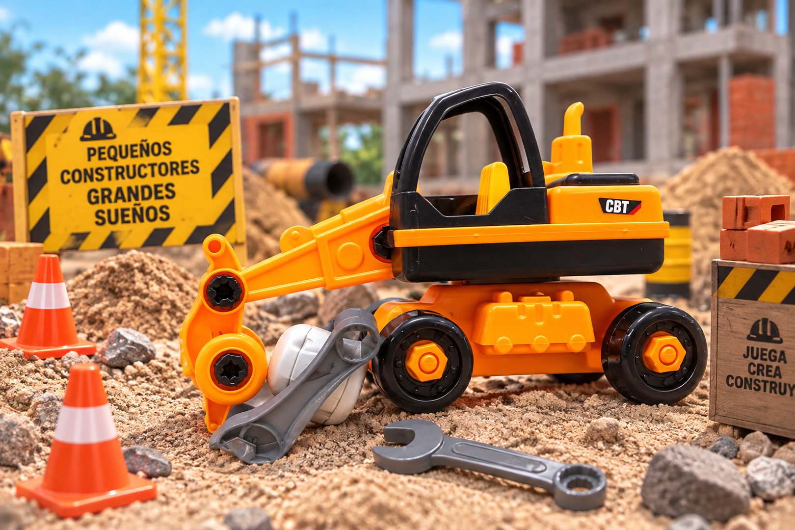 RETRO GRUA ARMABLE-BTOYS